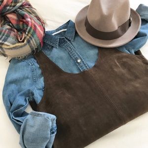 SOLD BB Dakota Suede Jumper